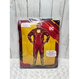 DC Comics The Flash Adult Standard Costume Lights Up Size 2XL